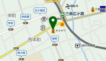 マックスバリュ三島広小路店の地図画像