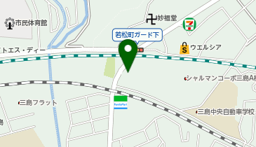 マックスバリュエクスプレス三島加茂川店の地図画像