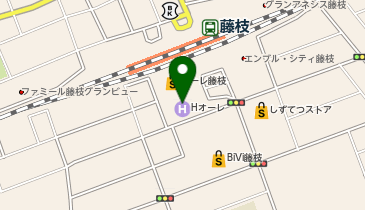 北野エース静岡伊勢丹エムアイプラザ藤枝店の地図画像