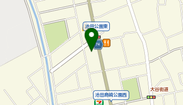 KOマートfine池田店の地図画像