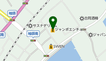 ジャンボエンチョー清水店の地図画像