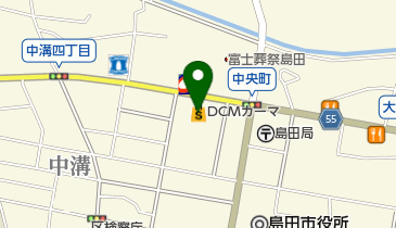 DCM島田店の地図画像