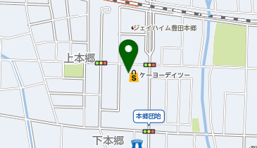 DCM豊田町店の地図画像