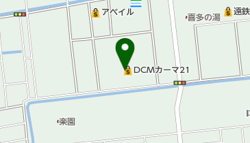 DCM21浜松店の地図画像