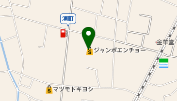 ジャンボエンチョー富士西店の地図画像