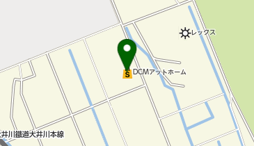 DCMアットホーム金谷店の地図画像