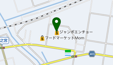 ジャンボエンチョー磐田店の地図画像