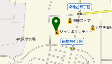ジャンボエンチョーきらりタウン浜北店の地図画像