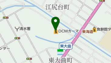 DCM清水店の地図画像