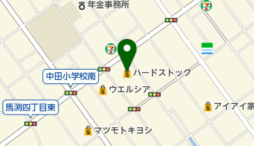 ハードストック静岡の地図画像