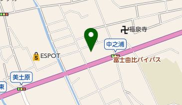 ハードストック富士の地図画像