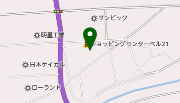 カルナドラッグストアベル21店の地図画像