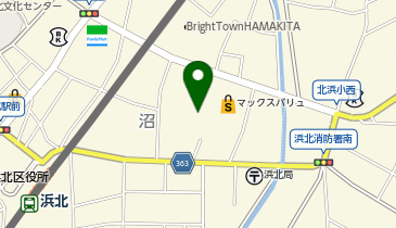 ジップドラッグ浜北店の地図画像