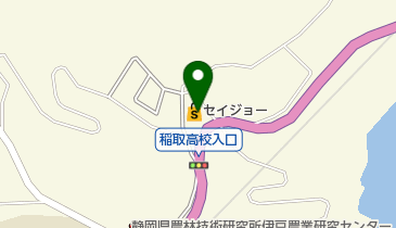 セイジョー稲取店の地図画像