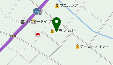 大井川ショッピングタウングランリバーの地図画像