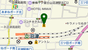 BiVi沼津の地図画像