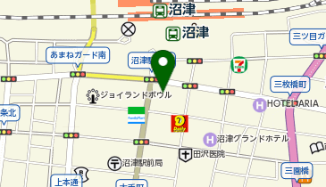 沼津ラクーンの地図画像