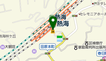 ラスカ熱海の地図画像