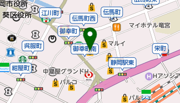 静岡モディの地図画像