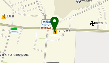 ワークマンプラス浜松西伊場店の地図画像
