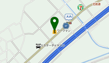 ワークマンプラス静岡北街道店の地図画像