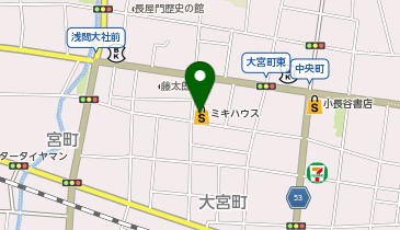 ミキハウスヴィラの地図画像