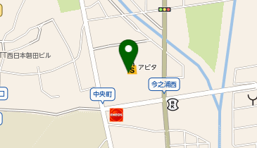 ジーユーアピタ磐田店の地図画像