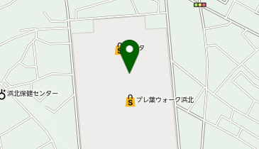 ジーユープレ葉ウォーク浜北店の地図画像