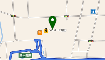 H&Mららぽーと磐田の地図画像