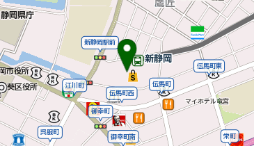 SHIPS新静岡セノバ店の地図画像