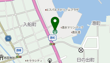 ジーユーエスパルスドリームプラザ店の地図画像