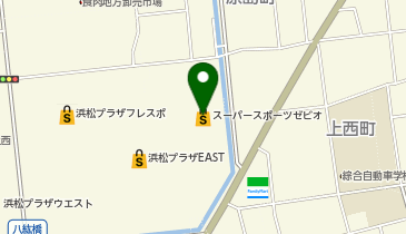 スーパースポーツゼビオ浜松宮竹店の地図画像