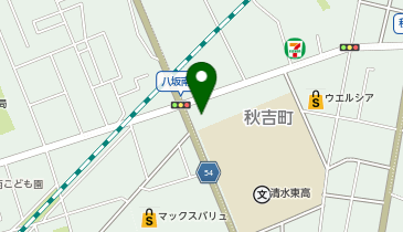 つるやゴルフ清水店の地図画像