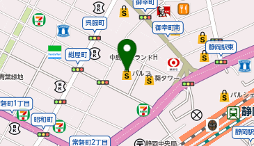 ムラサキスポーツ静岡パルコ店の地図画像
