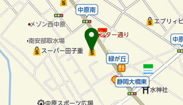 ニトリ静岡インター通り店の地図画像