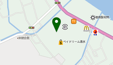 ニトリベイドリーム清水店の地図画像
