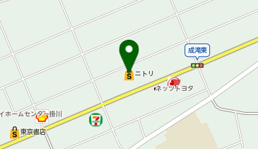 ニトリ掛川店の地図画像
