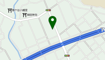 天龍家具山原ショールームの地図画像