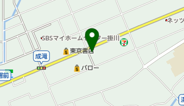 メガトン書店掛川店の地図画像