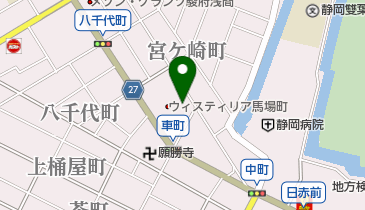 あべの古書店の地図画像