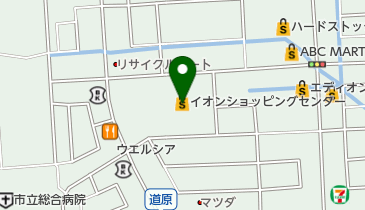 未来屋書店焼津店の地図画像