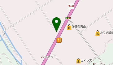 (有)谷島屋吉田店の地図画像