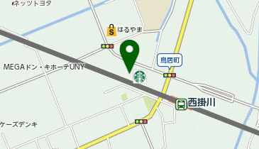 ブックオフ掛川店の地図画像