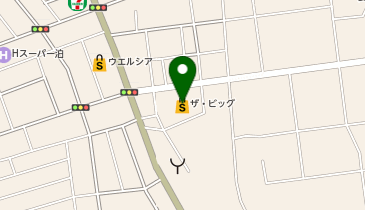ザ・ビッグ藤枝田沼店の地図画像