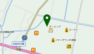 ザ・ビッグ大須賀店の地図画像
