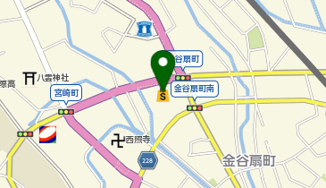 ザ・ビッグ金谷店の地図画像