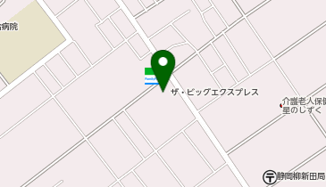 ザ・ビッグエクスプレス静岡城北店の地図画像