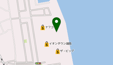 ダイソーイオンタウン湖西店の地図画像
