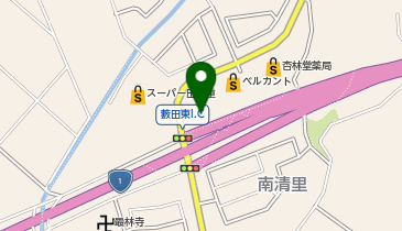 ダイソー藤枝清里店の地図画像