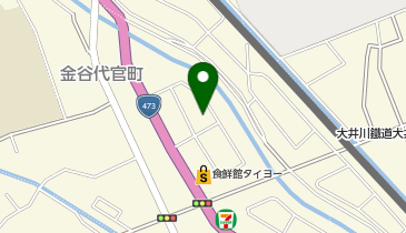 ダイソー金谷栄町店の地図画像